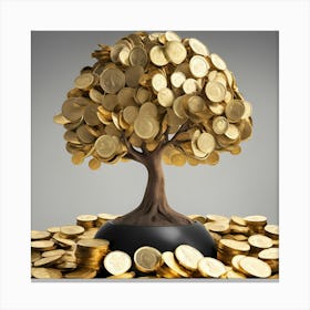 Money Tree 2 1 Canvas Print