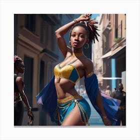 Afrofuturism Canvas Print