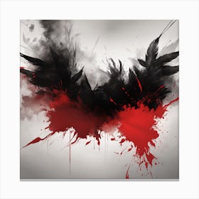 Blood Dripping 1 Canvas Print