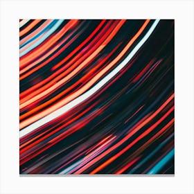 Abstract Blurred Lights Canvas Print