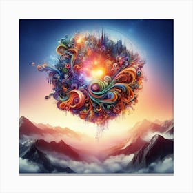 Creative Cloud Canvas Print