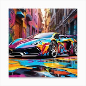 Lamborghini 153 Canvas Print