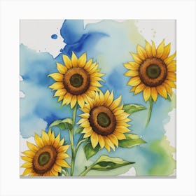 Sunflowers Canvas Print