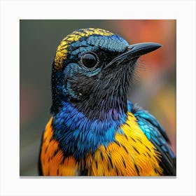 Colorful Bird 8 Canvas Print