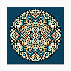 Stained Glass Design Canvas Print