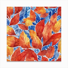 Autumn Leaves Canvas Print