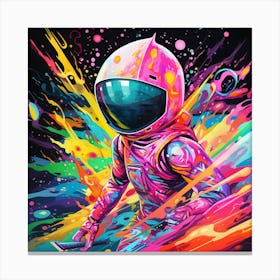 Astronaut Painting 1 Canvas Print