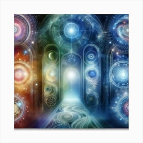 Portal To The Universe Canvas Print