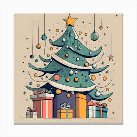 Christmas Tree 4 Canvas Print