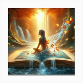 Book Of Magic 5 Canvas Print