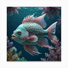 Fish In The Sea 2 Canvas Print