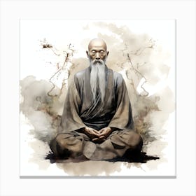 Meditation Series 02 By Csaba Fikker For Ai Art Depot 1 Canvas Print