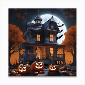 Haunted House 12 Canvas Print