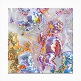 Holographic Baby Canvas Print