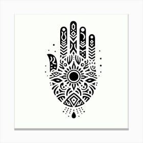 Hamsa Canvas Print