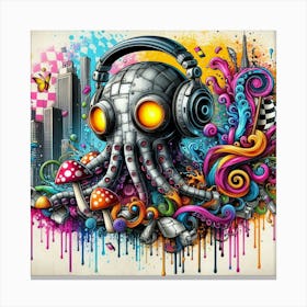 Octopus 21 Canvas Print