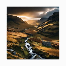 Scotland Landscape 4 Canvas Print