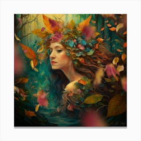 Autumn GiGi Canvas Print