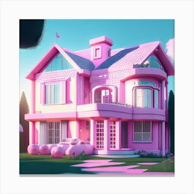 Barbie Dream House (620) Canvas Print