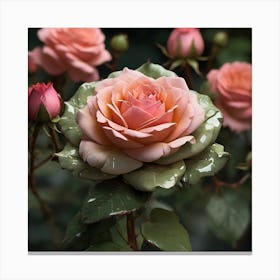 Roses 10 Canvas Print