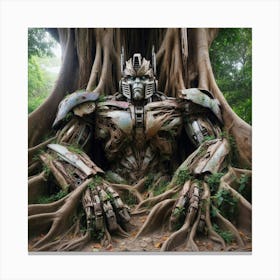 Transformers Tree Of Life Canvas Print