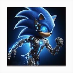 Sonic The Hedgehog 80 Canvas Print