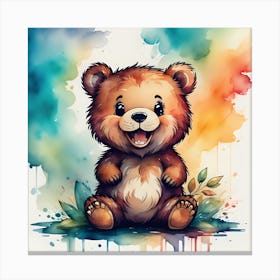 Teddy Bear Canvas Print