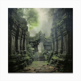 Angkor Temple 4 Canvas Print