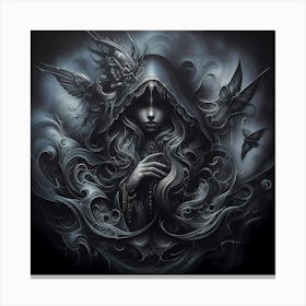 Dark Fantasy Painting Canvas Print