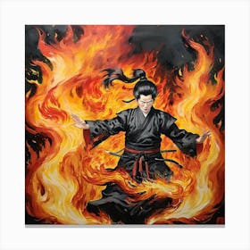 Samurai Canvas Print