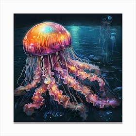 Jellyfish 27 Canvas Print