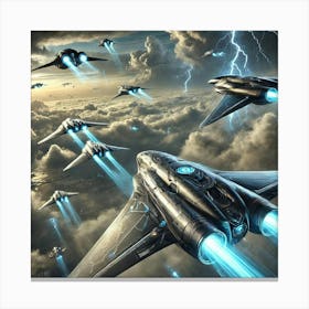 Aetherian Vehicles Canvas Print