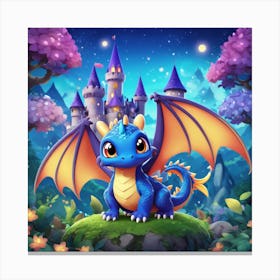 Baby Dragon Canvas Print