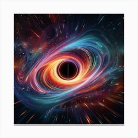 Black Hole 1 Canvas Print