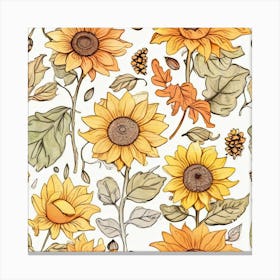 Sunflowers 4 Canvas Print