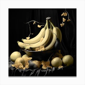 Bananas In A Bowl 1 Canvas Print