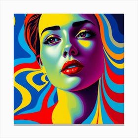 Psychedelic Painting Canvas Print