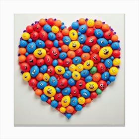 Heart Of Smiles Canvas Print