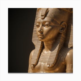 Egyptian pharaoh Canvas Print