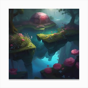 Fairytale Forest 1 Canvas Print