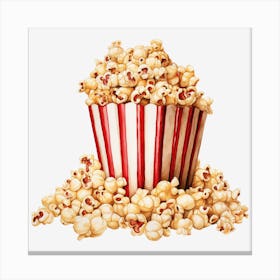 Popcorn 9 Canvas Print