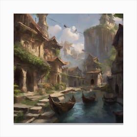 Fantasy Painting 20 Canvas Print