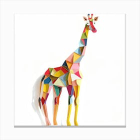 Origami Giraffe Canvas Print