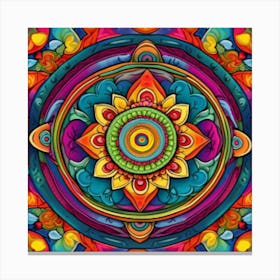 Mandala 4 Canvas Print