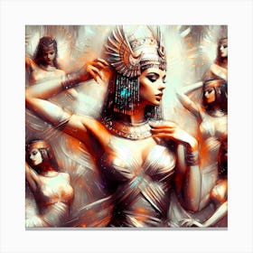 Cleopatra Portrait Artwork 24 Canvas Print