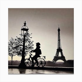 Paris Eiffel Tower 129 Canvas Print