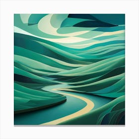 'River' Canvas Print