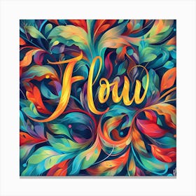 Flowing Canvas Print