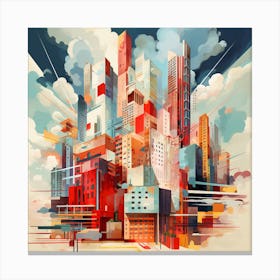 Cityscape 2 Canvas Print