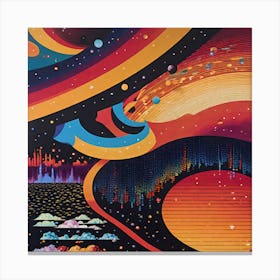 Spacescape Canvas Print